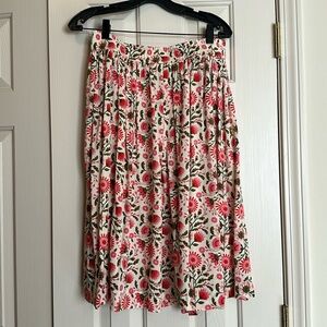 Midi flowy skirt